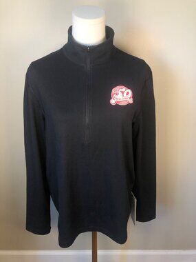 NWT Lululemon Soft Jersey Half Zip Black Pullover Luxury Minimalist Leisure - SP